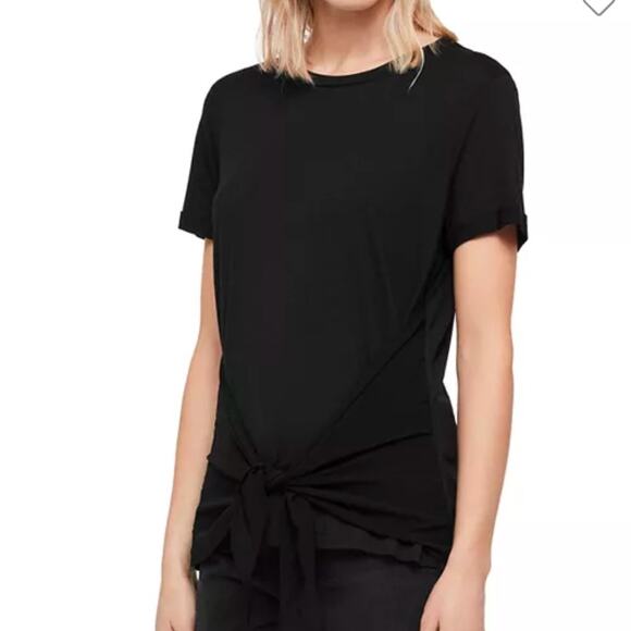 All Saints Black Yato Tee - Picture 3 of 7